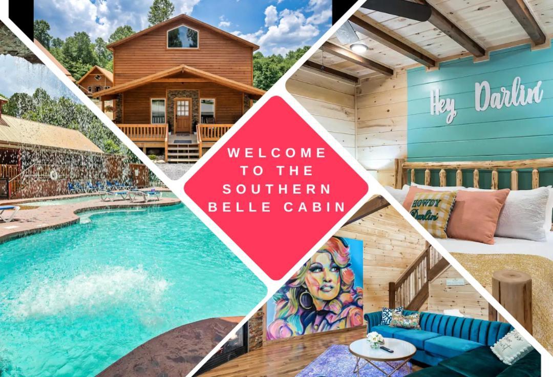 גטלינבורג Smokiesboutiquecabins Would Love To Host You At Dolly'S Cute Cabin! 4 Suites With Private Bathrooms - Hot Tub, Fire Pit, Game Room, Resort Pool Open Memorial Day Through Labor Day! מראה חיצוני תמונה