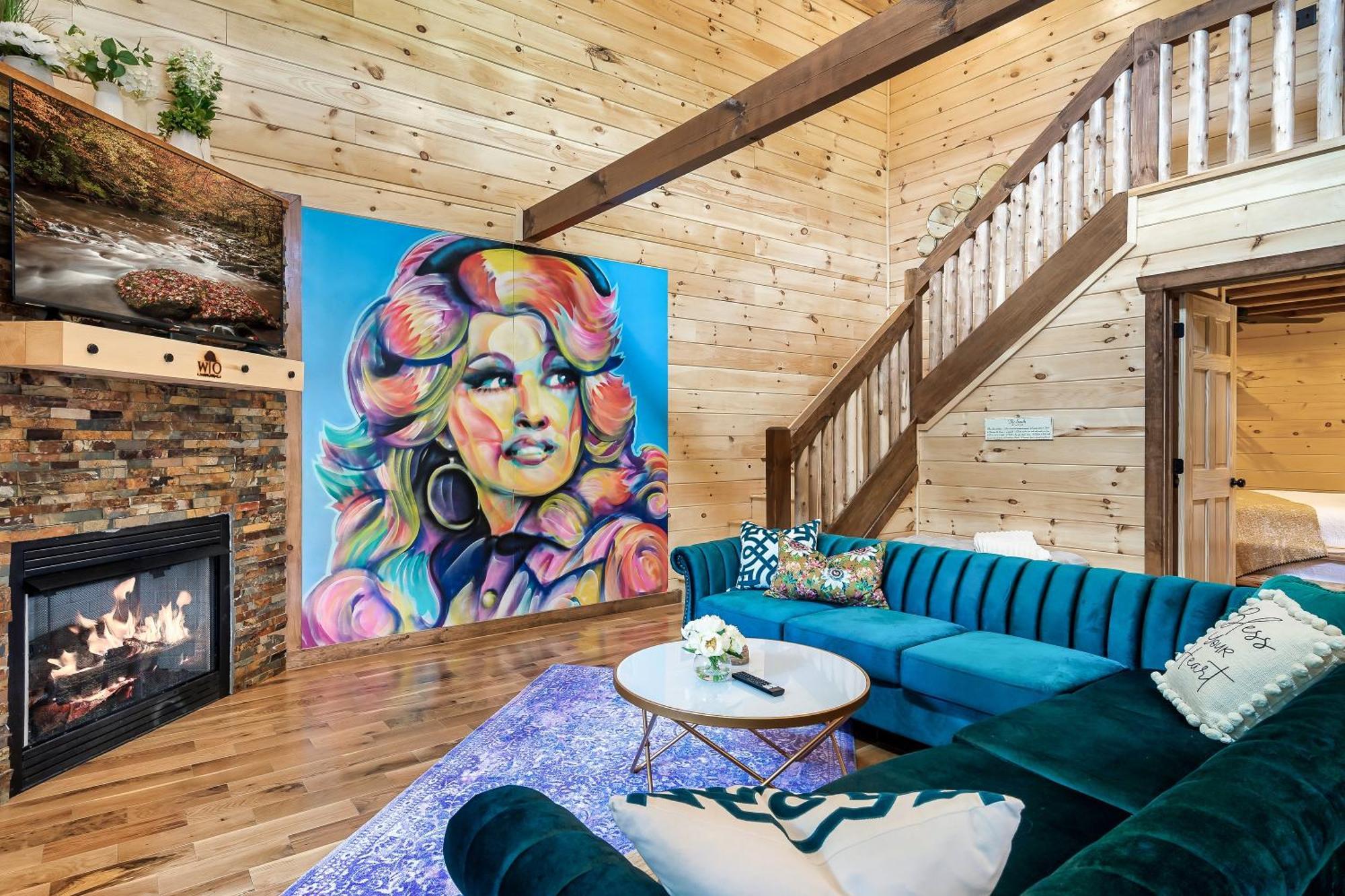 גטלינבורג Smokiesboutiquecabins Would Love To Host You At Dolly'S Cute Cabin! 4 Suites With Private Bathrooms - Hot Tub, Fire Pit, Game Room, Resort Pool Open Memorial Day Through Labor Day! מראה חיצוני תמונה